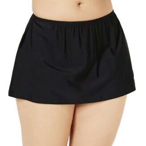 Island Escape Swim Skirtini Black - Picture 4 of 5